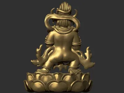 Tibetan Buddha 3D print model