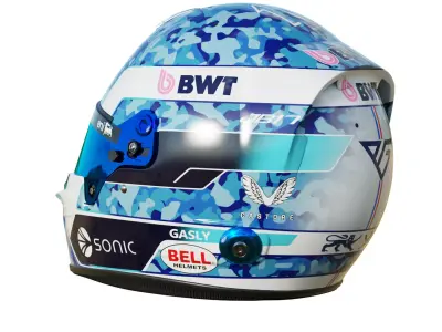 F1 Pierre Gasly Helmet 2025 3D model