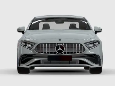 Mercedes CLS AMG Facelift 3D model