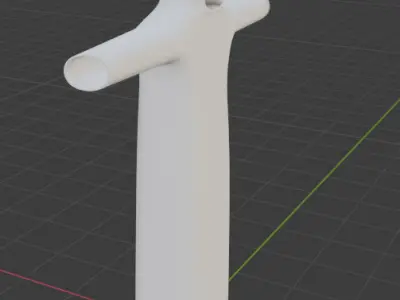 medival cape Free 3D model