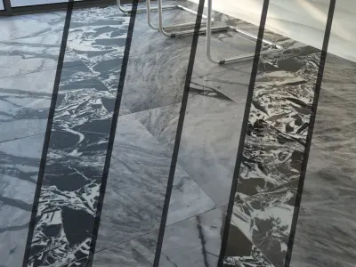 ABC Stone Set 3D model