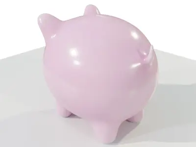 Piggy Bank 3D model