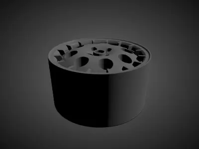 SPEEDLINE CORSE LANCIA DELTA OEM scalable and printable rims 3D print model
