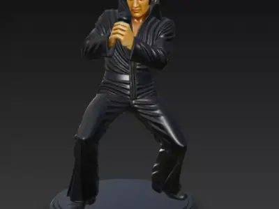 Elvis Presley 3D Model for Print 3D print model