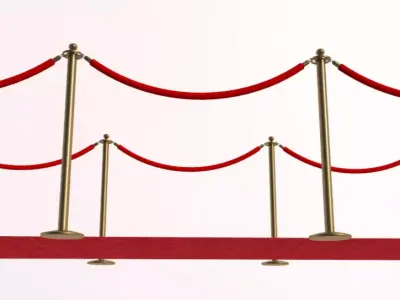 Red Carpet 3D model