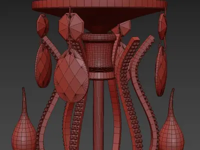 Vesuvio E Chandelier 1 1 8 601 G 3D model