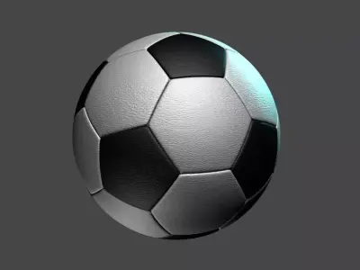 Ball - Printable Low-poly 3D model