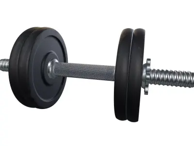 Adjustable Dumbbell Free 3D model