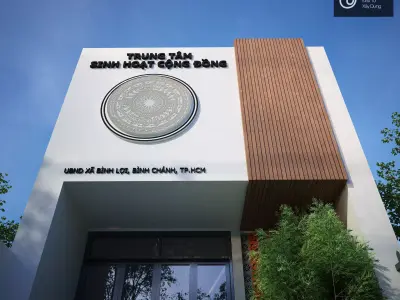Community home 3D model