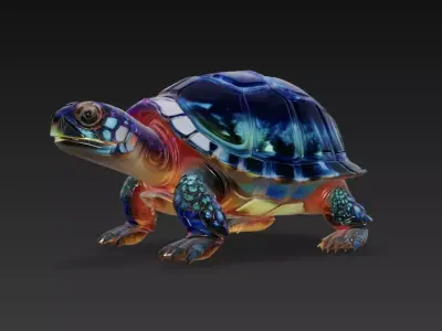 turtle - Christmas Creations 3D print model
