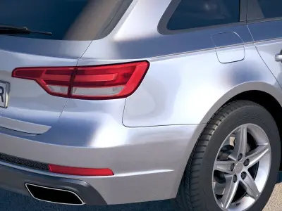 Audi A4 Avant 2019 3D model