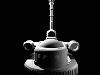 Speeder Bumper Car 3D print model