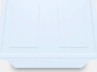 SOCKERBIT Box with lid 1 3D model