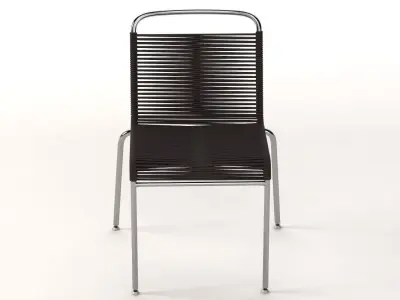 Coro Jubeae Armless Chair 3D model