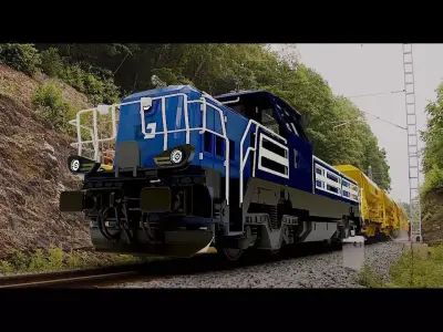 Effishunter 1000 locomotive by Ing Karl ArtStudio 3D model