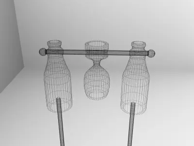 Woodball Gate 3D model