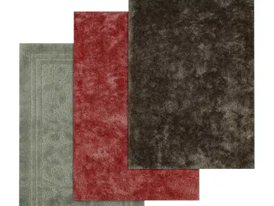 Rug Set 809 3D model