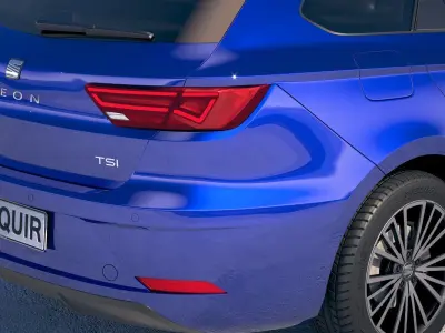 Seat Leon ST 2019 3D model