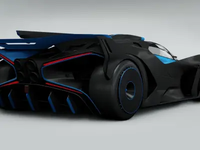 Bugatti Bolide  3D model
