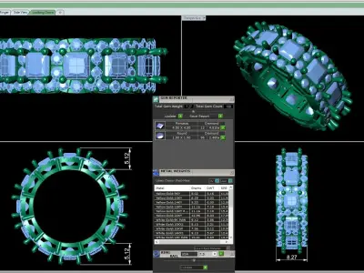 3D CAD NJ-1636-Ring 3D print model