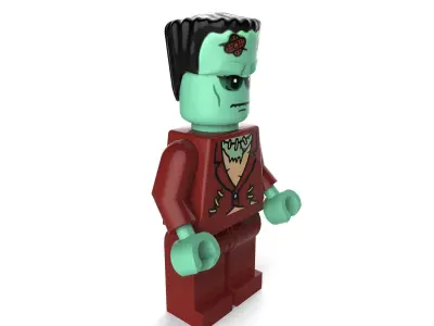 Frankenstein Lego 3D model