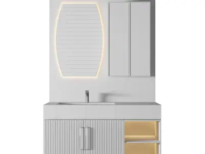 Luxury Bathroom 104 3D model