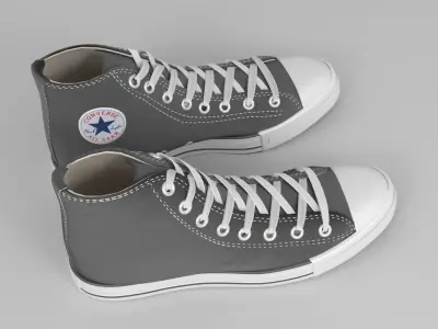 Converse All Star Shoes 3D model