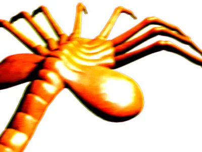 Face hugger Free 3D model