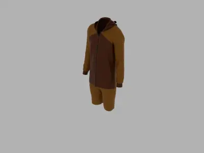 Sport Suit Low-poly 3D model 57