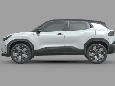 Toyota Urban Cruiser 2025 Low-poly 3D model