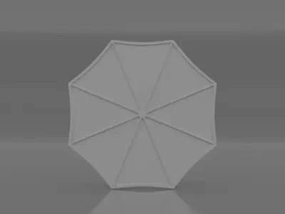 umbrella corp logo Free 3D print model