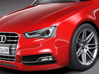 Audi S5 Convertible 2012 3D model