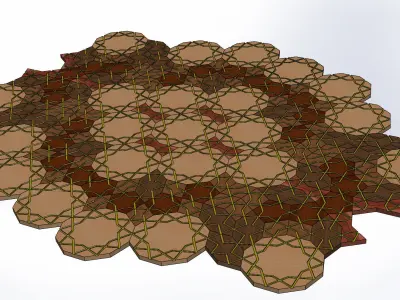 Girih game 3D model