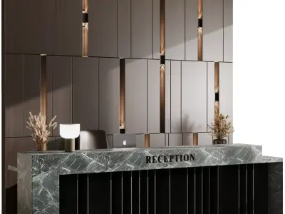 Reception - Office Furniture 83 3D model