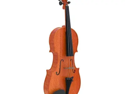 Cremonese Stradivari Violin 3D model