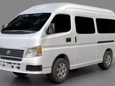Nissan Caravan E25 3D model