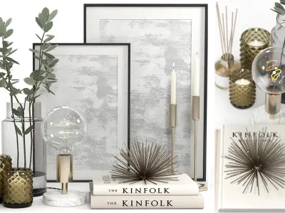 Decorative Set 08 3D model