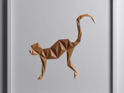 Paper ArtWork 25 3D model