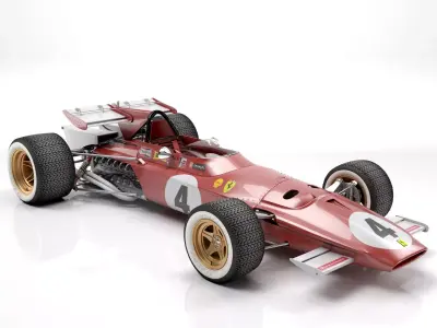 Ferrari F1 312 B 1970  3D model
