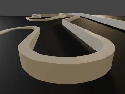 Estoril Racing Circuit Conceptual 3D model