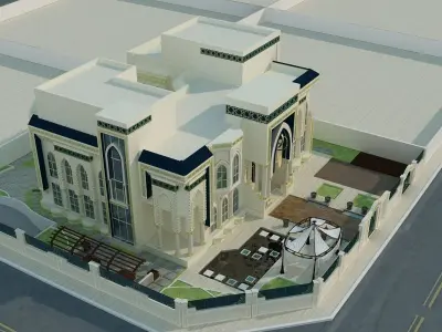 classic style Villa 3D model