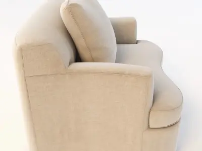 Bolier Modern Luxury Lounge Chair 92015 3D model