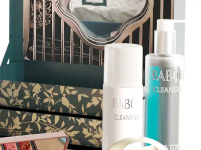 Luxury cosmetics set 31 3D model