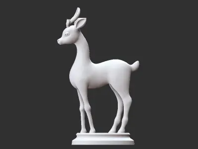 Deer model 3D print model