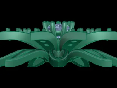 light weight Earring-23 3D print model