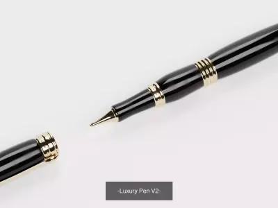 -Luxury Pens- 3D Model Pack