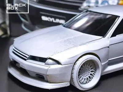 GTR R32 BODYKIT For tamiya 1-24 Modelkit 3D print model