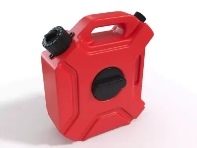Canister fuel can 3D model