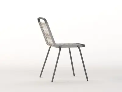 Cole Italia Badmington Rope Chair by Bellavista And Piccini 3D model