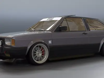 Volkswagen Gol GTI 3D model